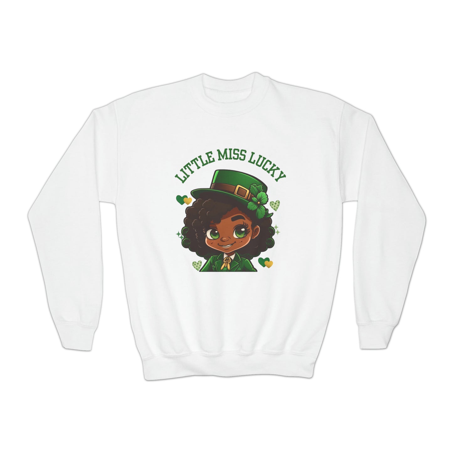 Little Miss Lucky Youth Crewneck Sweatshirt
