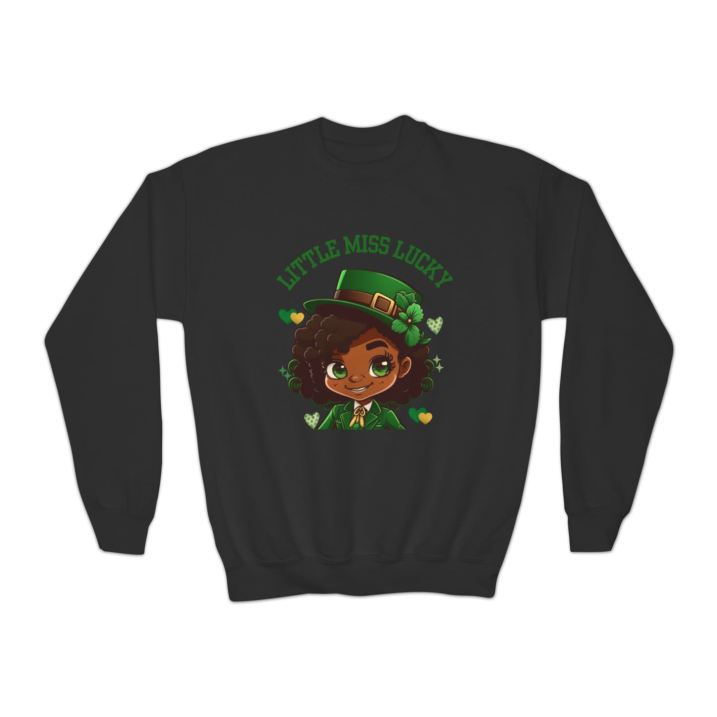 Little Miss Lucky Youth Crewneck Sweatshirt