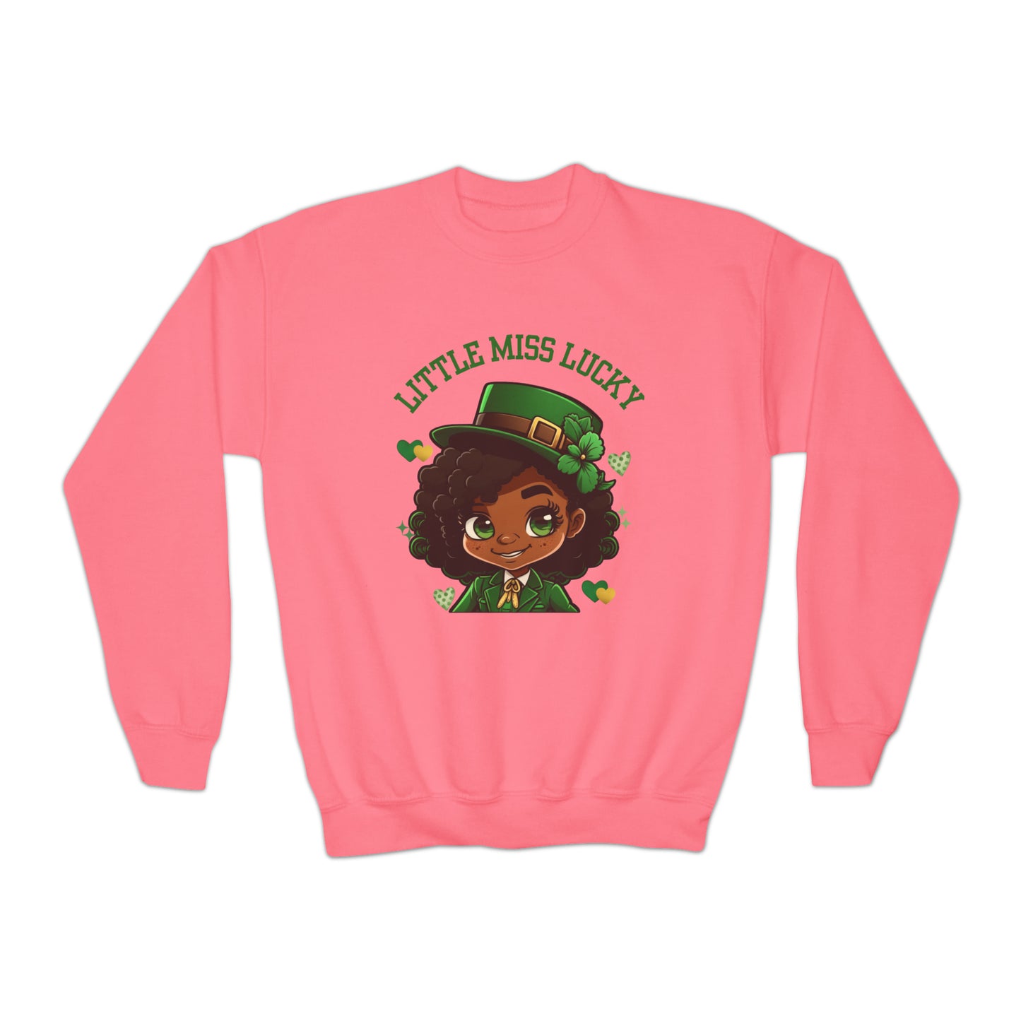 Little Miss Lucky Youth Crewneck Sweatshirt
