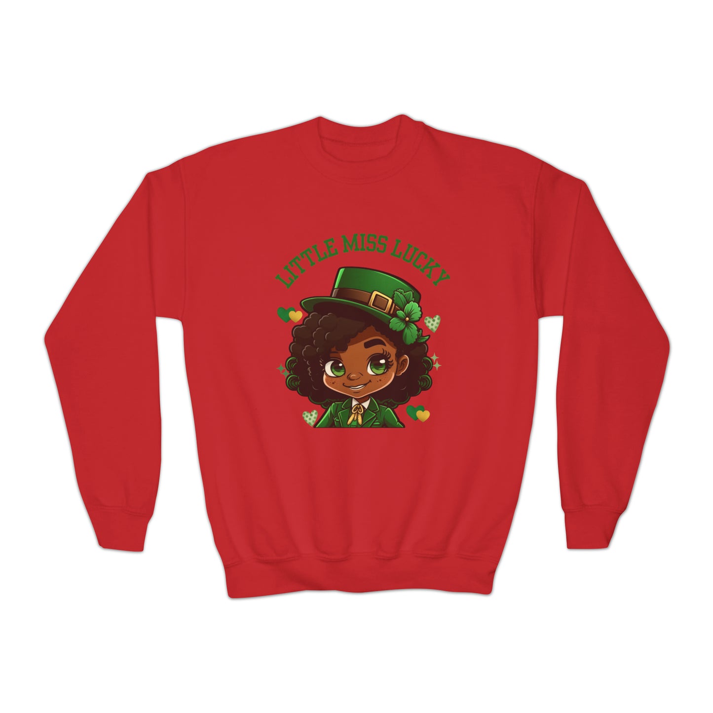 Little Miss Lucky Youth Crewneck Sweatshirt