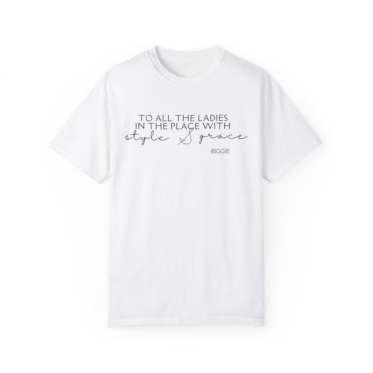 Style & Grace Unisex Comfort Colors T-shirt Hip Hop Verse Shirt Rap Shirt Women's T-Shirt Gift for Her