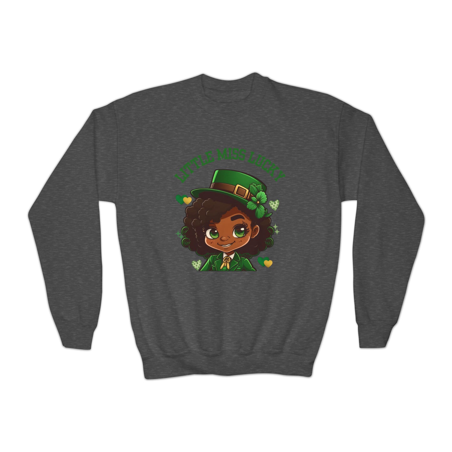 Little Miss Lucky Youth Crewneck Sweatshirt