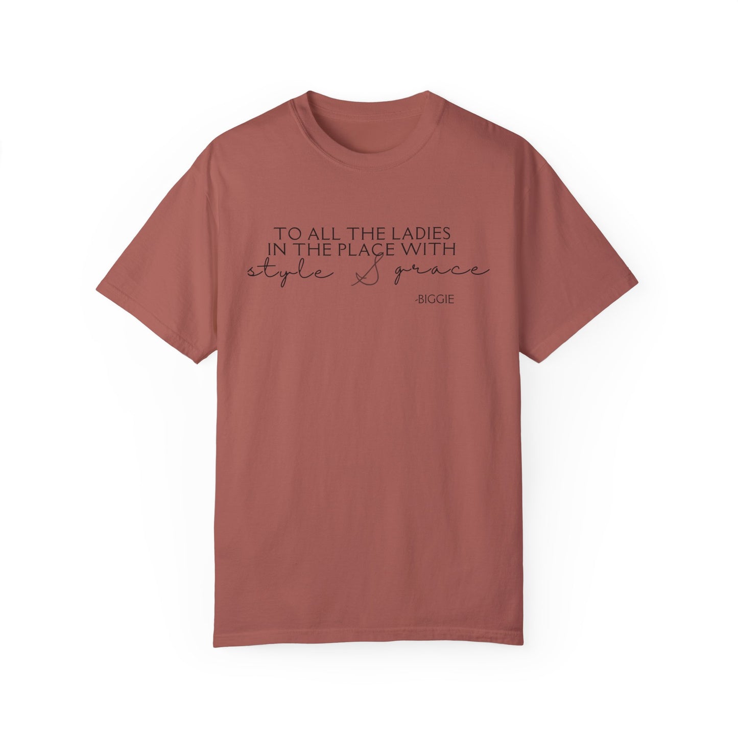 Style & Grace Unisex Comfort Colors T-shirt Hip Hop Verse Shirt Rap Shirt Women's T-Shirt Gift for Her