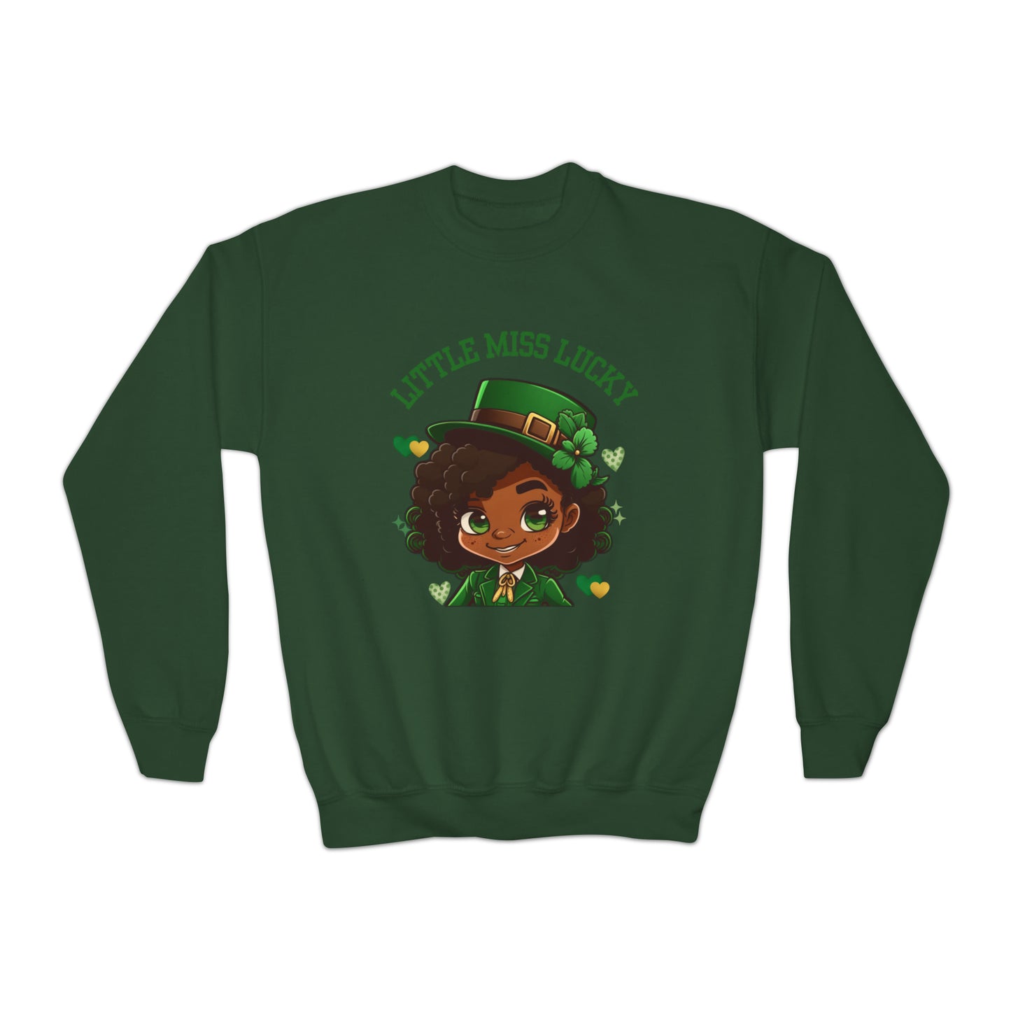 Little Miss Lucky Youth Crewneck Sweatshirt