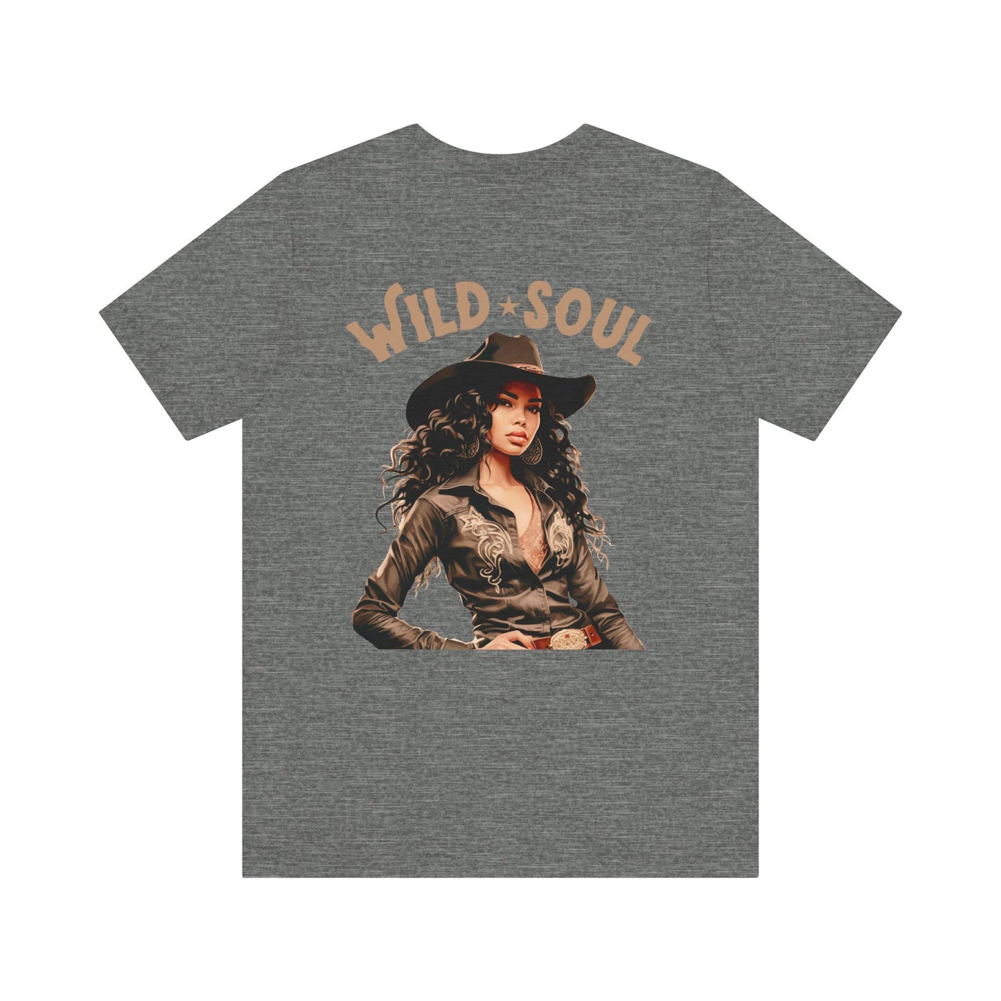 Wild Soul Melanin Cowgirl Shirt Western Graphic Tee Long Live Cowgirls Rodeo Attire Country Music Tee Black Cowgirl Shirt