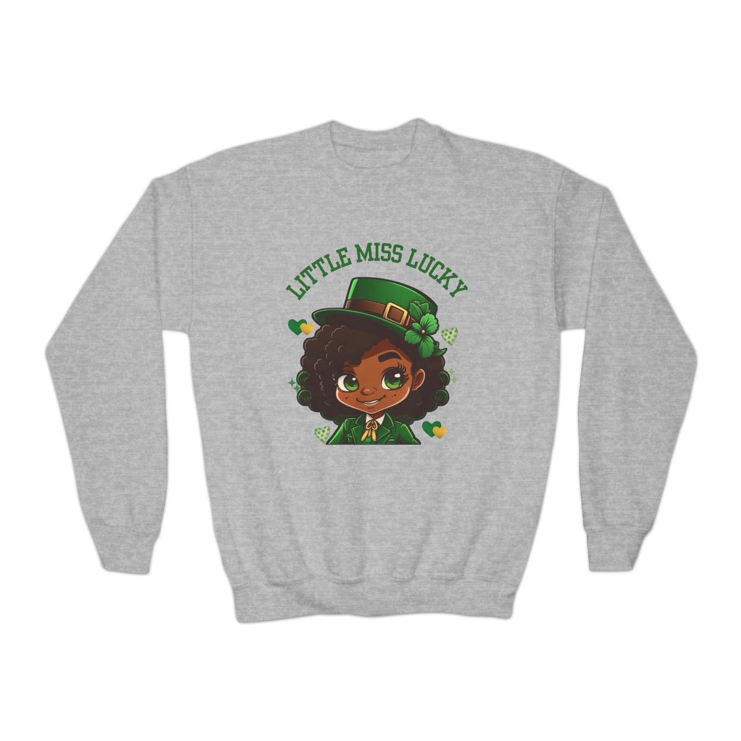 Little Miss Lucky Youth Crewneck Sweatshirt