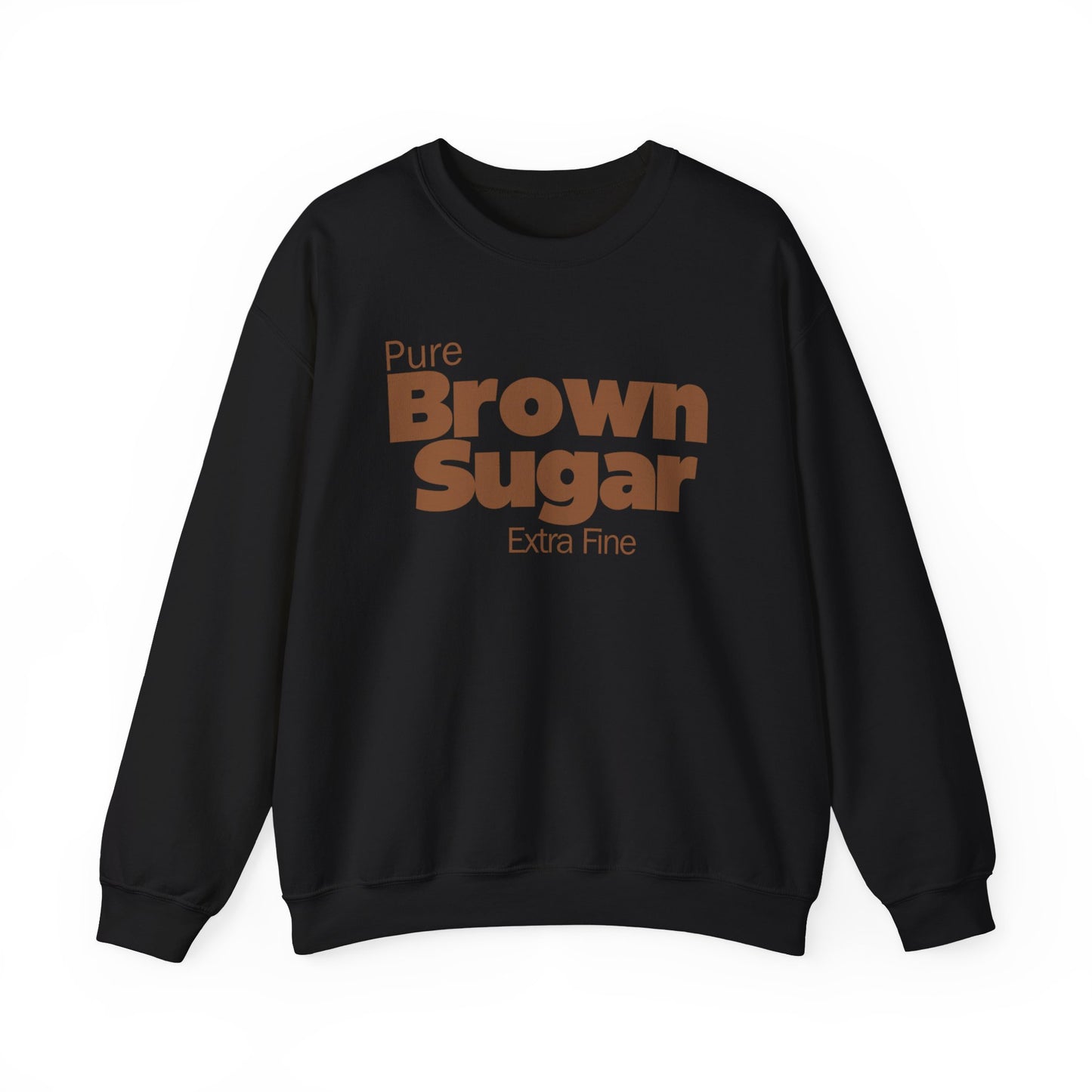 Brown Sugar Crewneck Melanin Shirt for Black Women Sweatshirt for Black Girl Magic, Gift for Her Afro Woman, African American Shirt