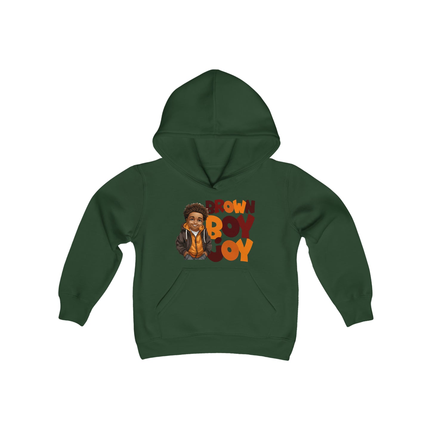 Brown Boy Joy Sweatshirt  Kids Hoodie