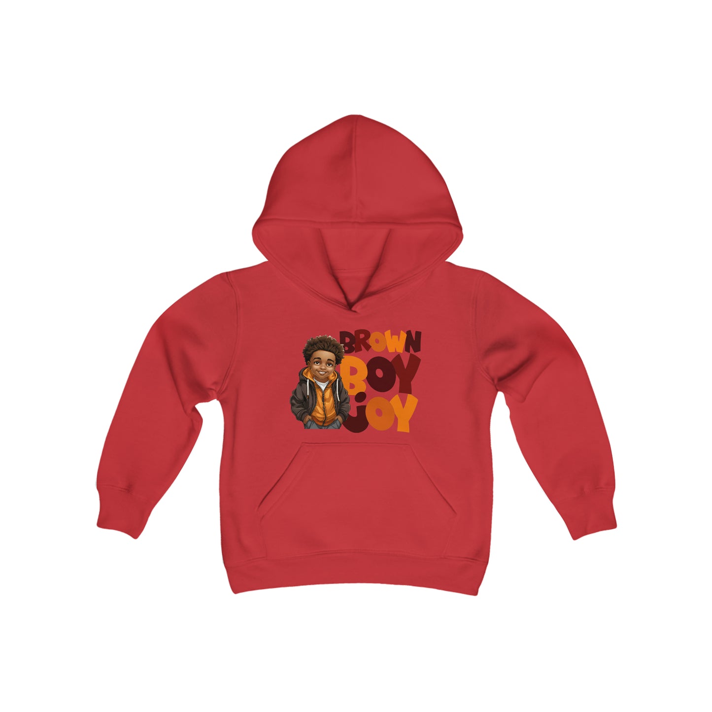 Brown Boy Joy Sweatshirt  Kids Hoodie