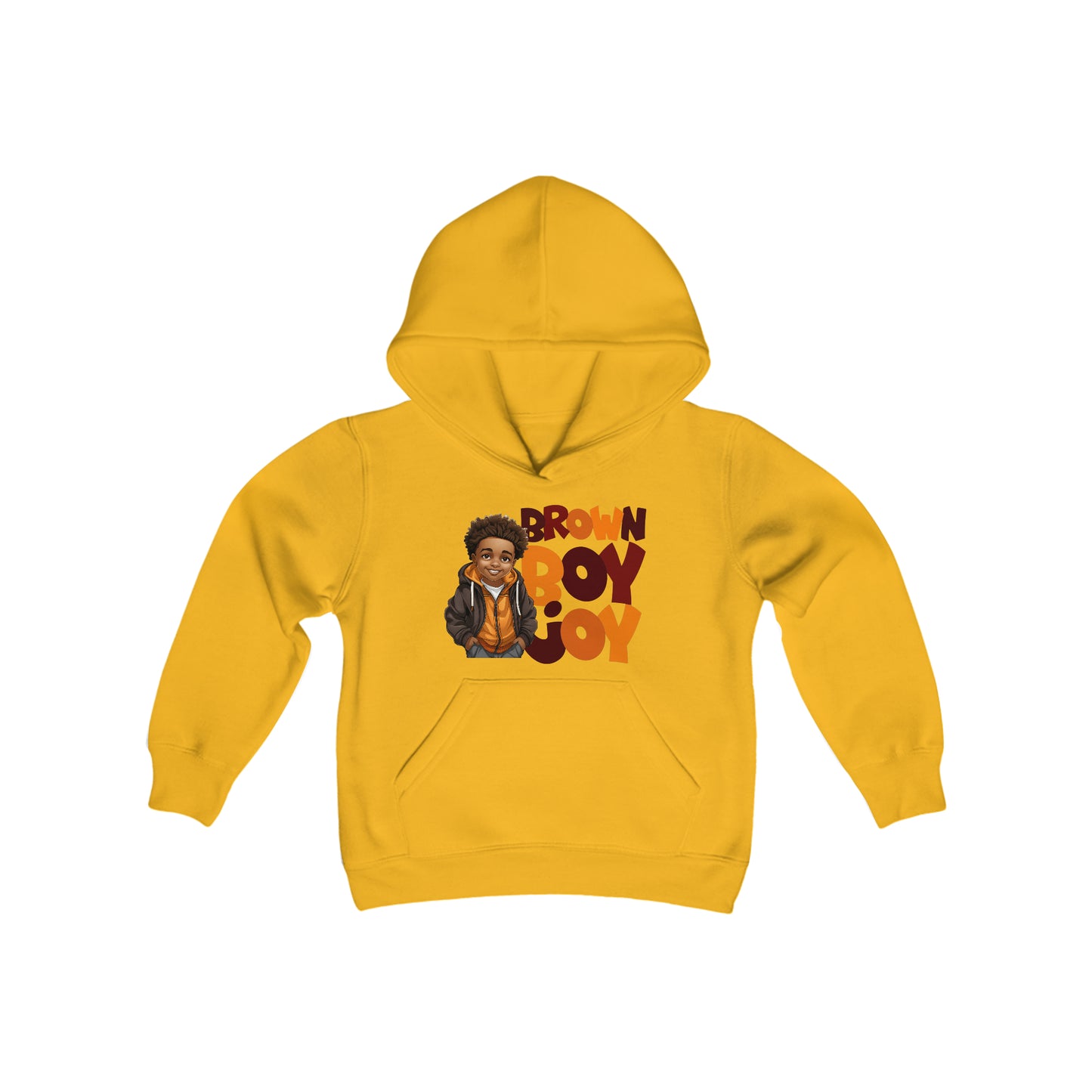 Brown Boy Joy Sweatshirt  Kids Hoodie