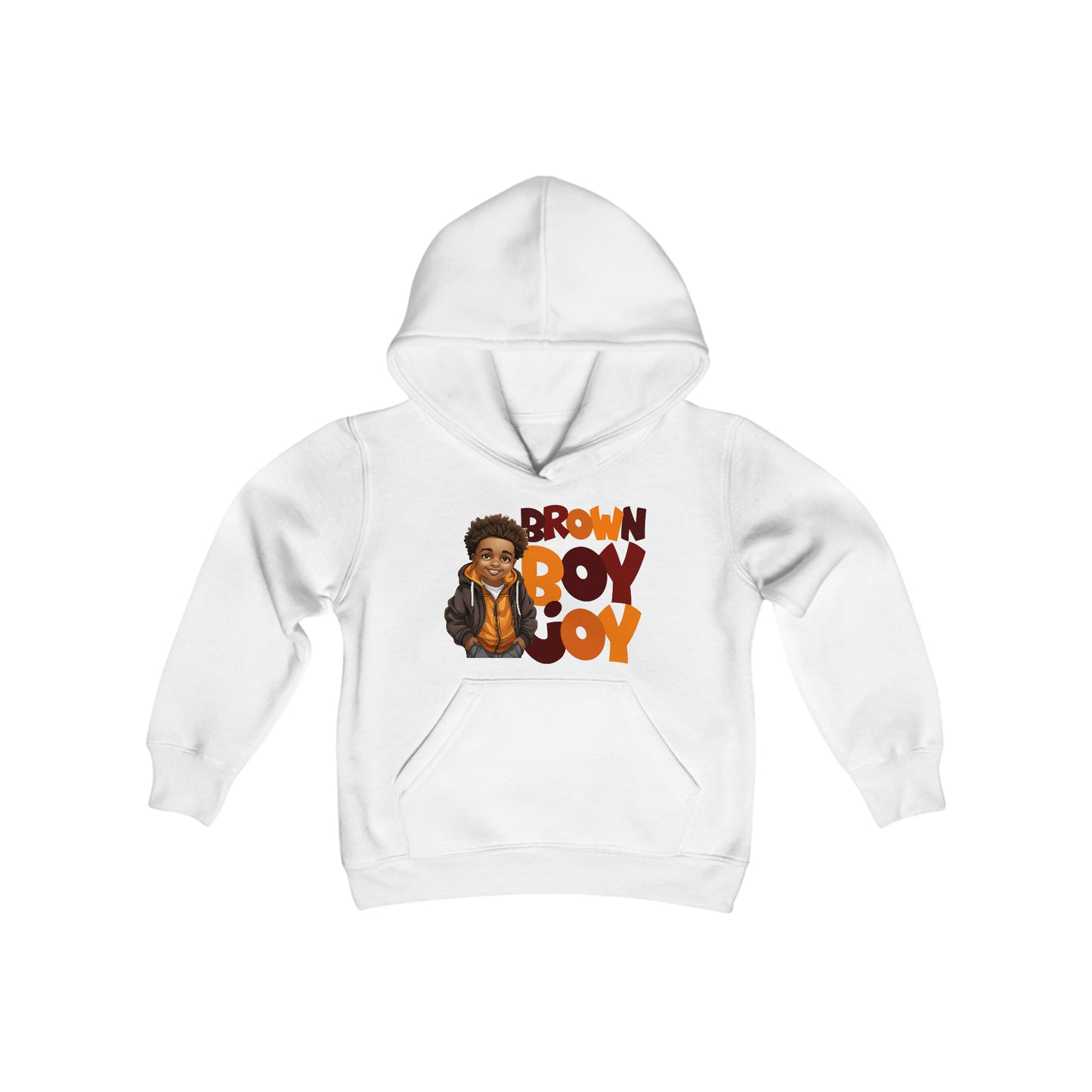 Brown Boy Joy Sweatshirt  Kids Hoodie