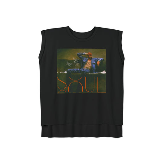 Soul Singer Tank Top R&B Classic Old School Music 70s Music Bella+Canvas 8804 Muscle Tee Gift for Her