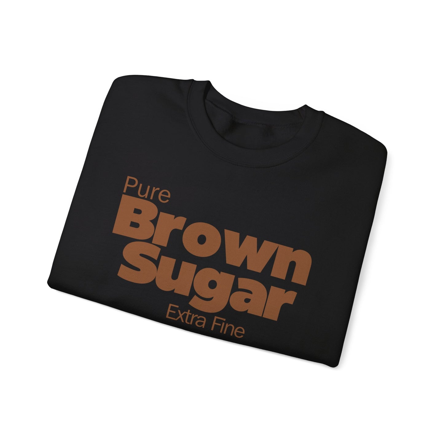 Brown Sugar Crewneck Melanin Shirt for Black Women Sweatshirt for Black Girl Magic, Gift for Her Afro Woman, African American Shirt