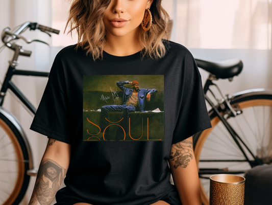 Soul Singer Bella+ Canvas 3001 T-Shirt R&B Classic Old School Music 70s Music Crew Neck Gift for Him and Her