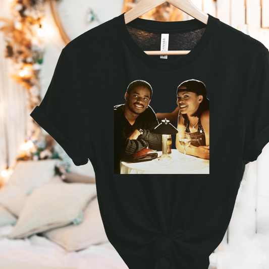 90s Movie T Shirt, Black Love, Vintage Darius and Nina, Movie Couple, Melanin Gift for Him and Her