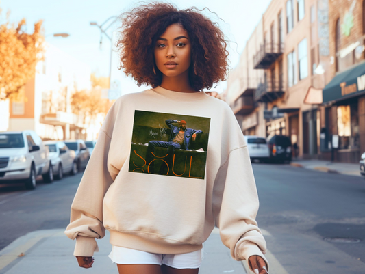 Soul Singer Sweatshirt R&B Classic Old School Music 70s Music Crewneck Gift for Him or Her